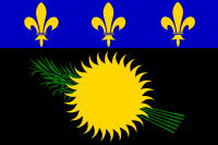  Guadeloupe Local Flag