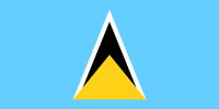 St. Lucia Flag St. Lucia Flag